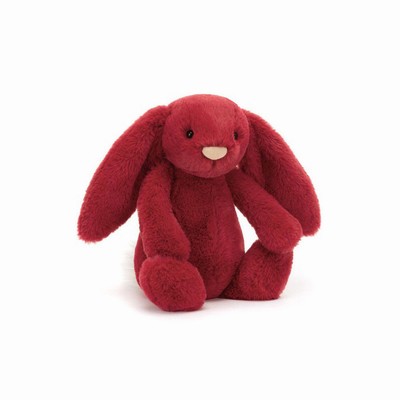 Jellycat Bashful Luxe Conejo Scarlett | KLHG-27594